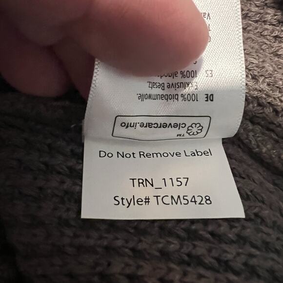 TENTREE MENS HIGHLINE GARMENT DYED WAFFLE KNIT POCKET CREW SWEATER XXL - Picture 8 of 8